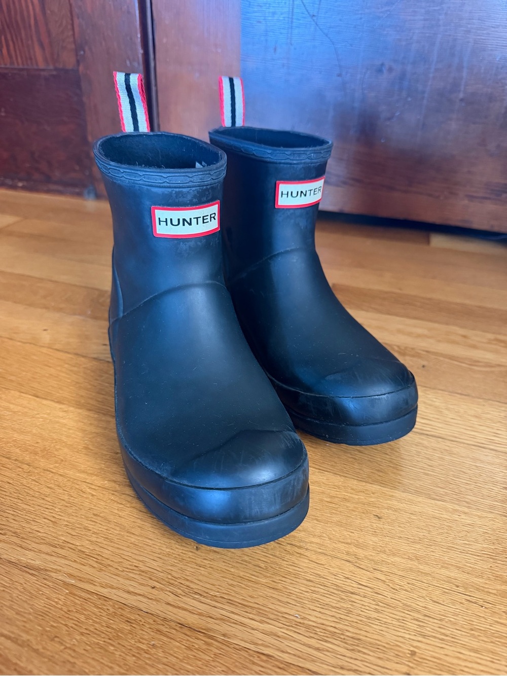 Hunter Black Women’s Short Rain Boots
